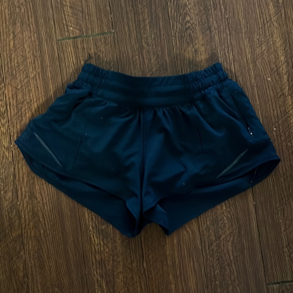 Navy size 2 lululemon Hotty hots